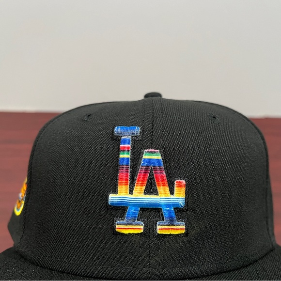 New Era, 59Fifty Fitted Hat, Los Angeles Dodgers, Woven Blanket - Picture 2 of 12